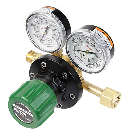 Victor®Model ESS7-200-580 EDGE™ Extra High Capacity Inert Gas High Flow Regulator, CGA-580