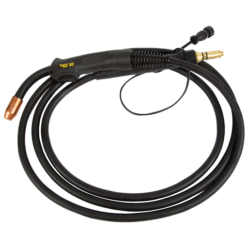 Tweco® 180 Amp Fusion® .030" - .035" Air Cooled MIG Gun - 10' Cable/Tweco® Style Connector With Tweco® 4-pin connector