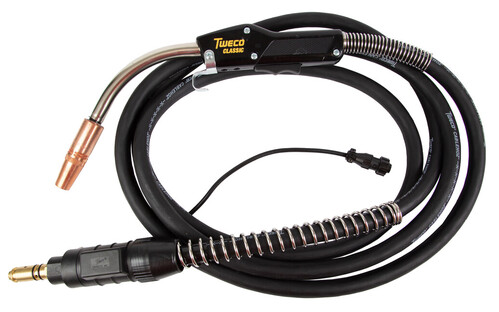 Tweco® Classic® No. 5 Air Cooled MIG Gun, up to 1/16" - 15' Cable/Tweco® Style Connector