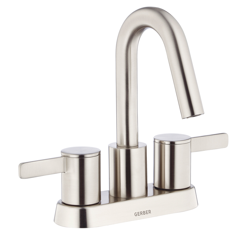 Amalfi 2H Centerset Lavatory Faucet w/ 50/50 Touch Down Drain 1.2gpm Brushed Nickel