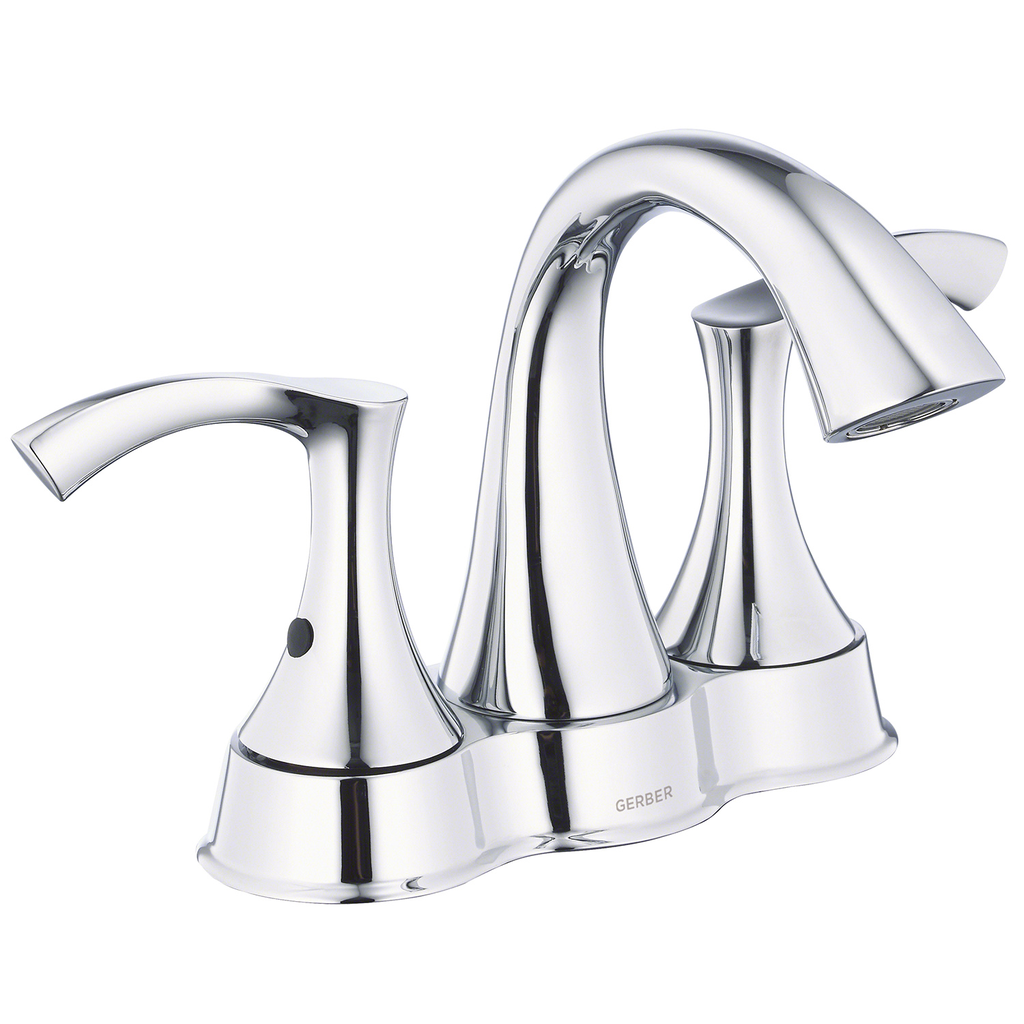 Antioch 2H Centerset Lavatory Faucet w/ 50/50 Touch Down Drain 1.2gpm Chrome