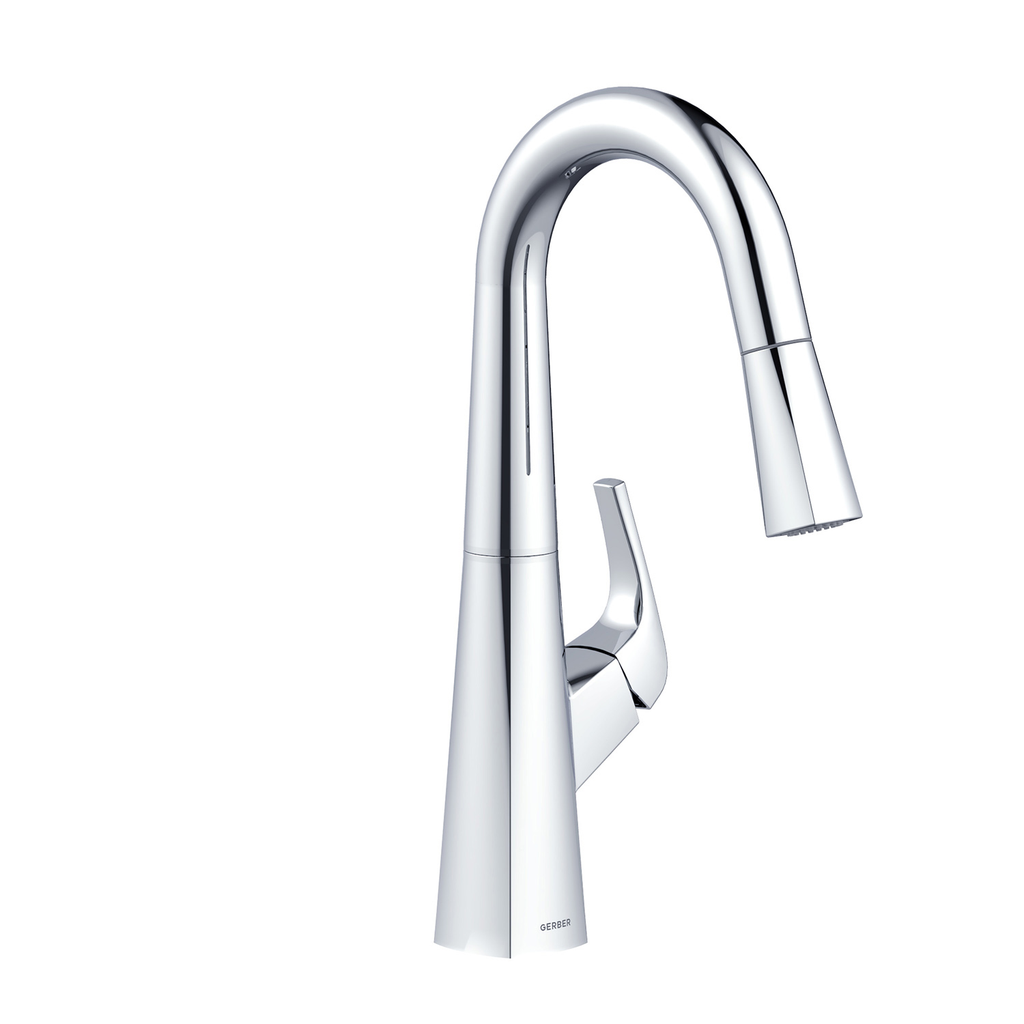 Vaughn 1H Pull-Down Prep Faucet 1.75gpm Chrome