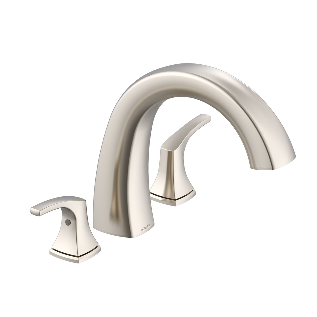 Vaughn 2H Roman Tub Trim Kit w/out Spray Brushed Nickel