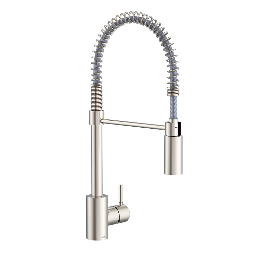 The Foodie 1H Pre-Rinse Kitchen Faucet 1.75gpm Stainless Steel