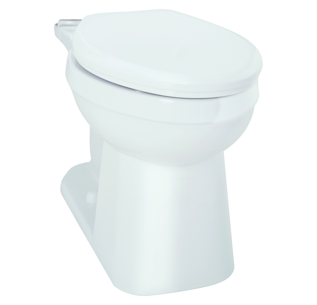 Elite 1.28/1.6gpf Simple CT ADA EL Toilet Bowl White
