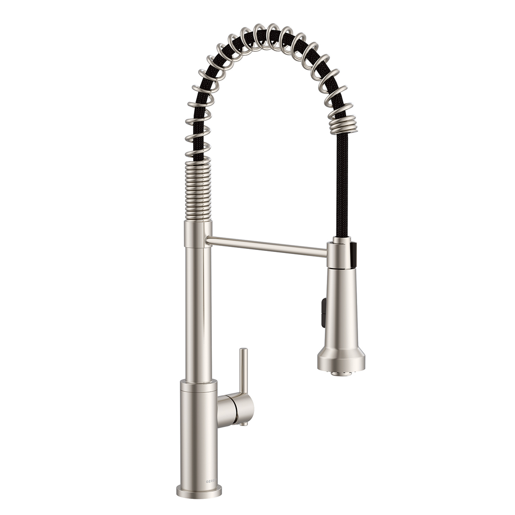 Parma 1H Pre-Rinse Pull-Down Kitchen Faucet 1.75gpm Stainless Steel
