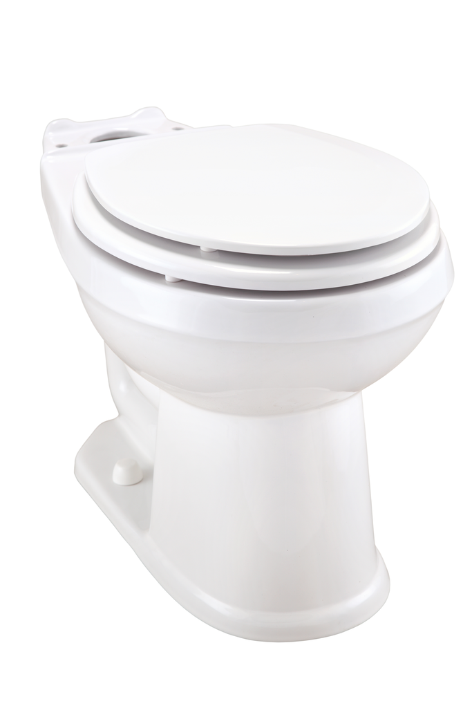 Avalanche 1.28/1.6gpf Round Front Bowl White