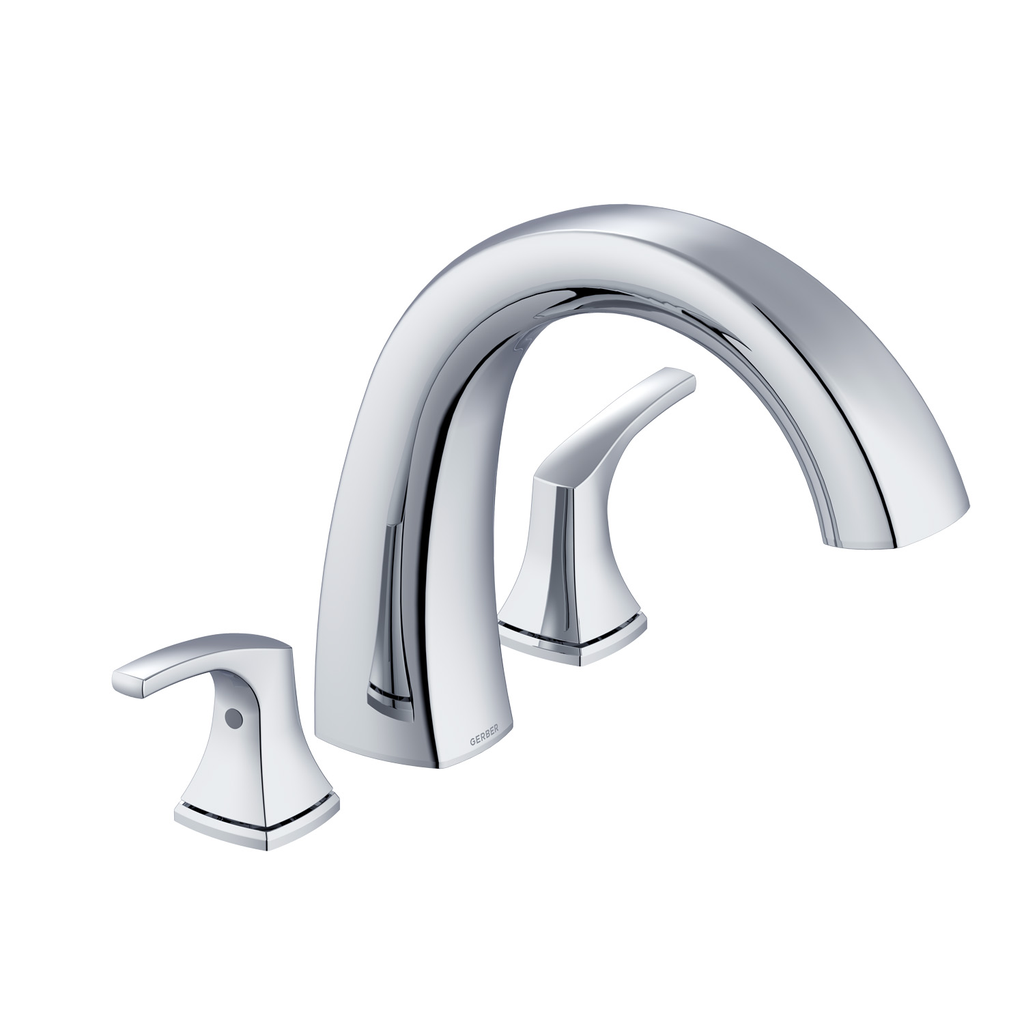 Vaughn 2H Roman Tub Trim Kit w/out Spray Chrome