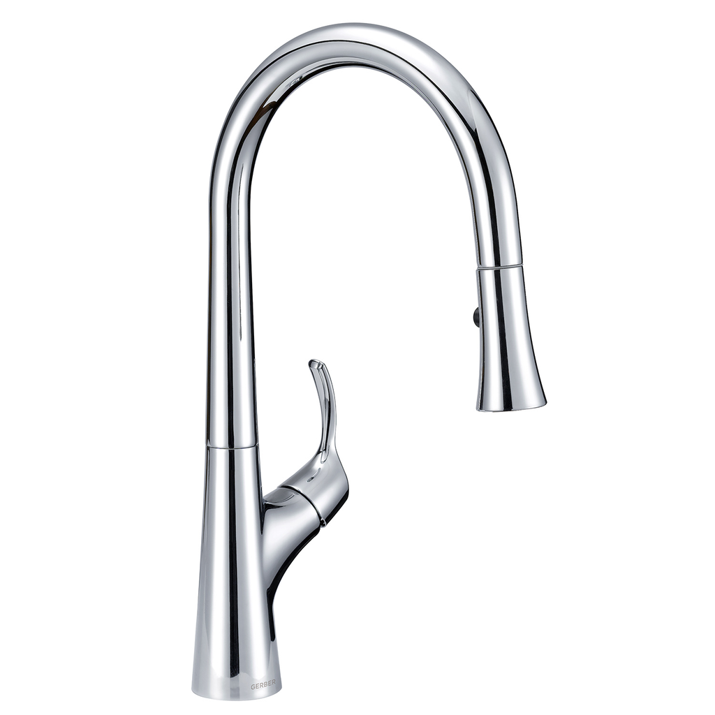 Antioch 1H Pull-Down Kitchen Faucet w/ Snapback 1.75gpm Chrome