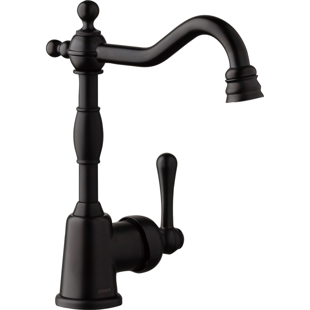 Opulence 1H Bar Faucet w/ Side Mount Handle 1.75gpm Satin Black