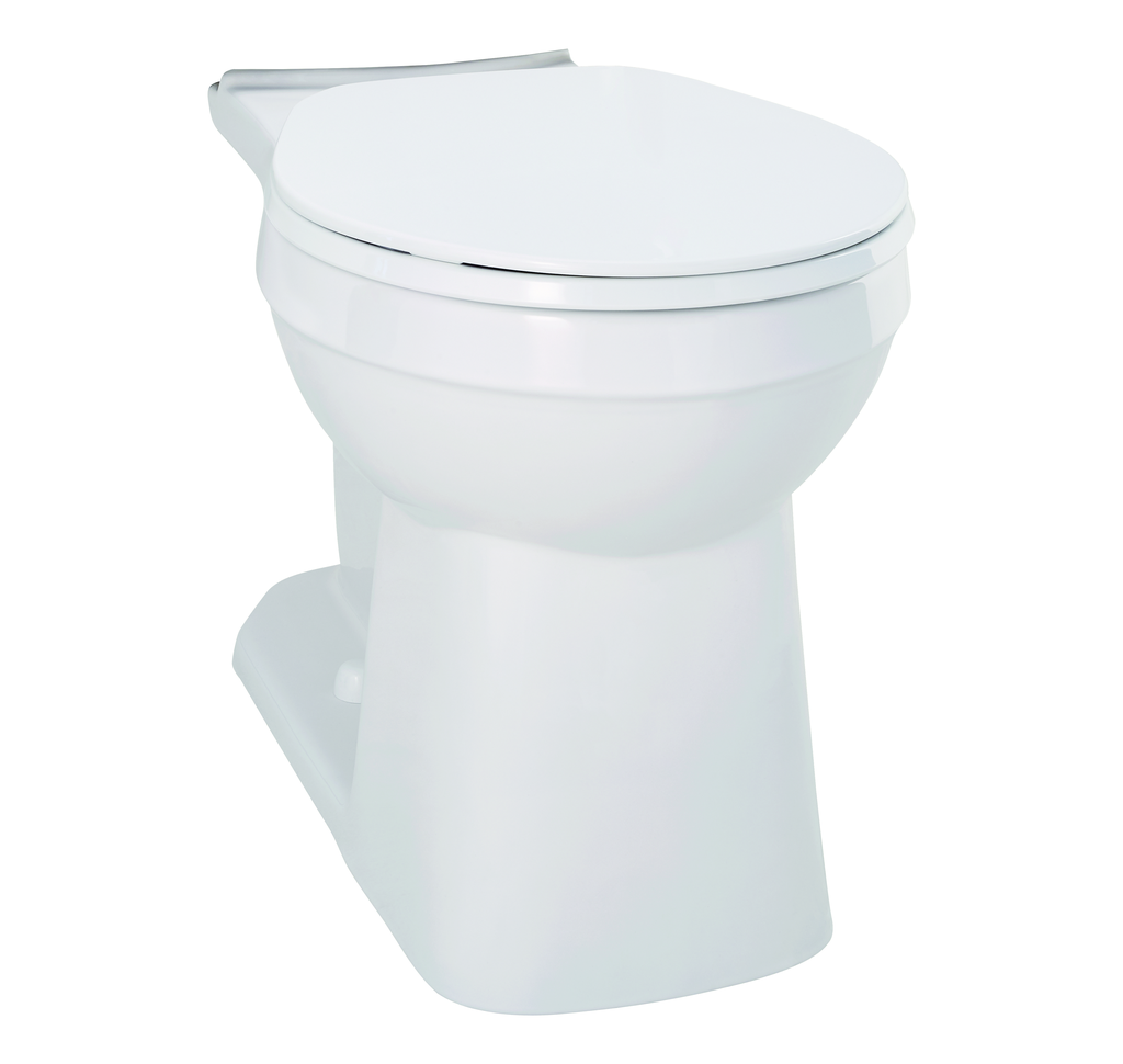 Elite 1.28/1.6gpf Simple CT ADA RF Toilet Bowl White