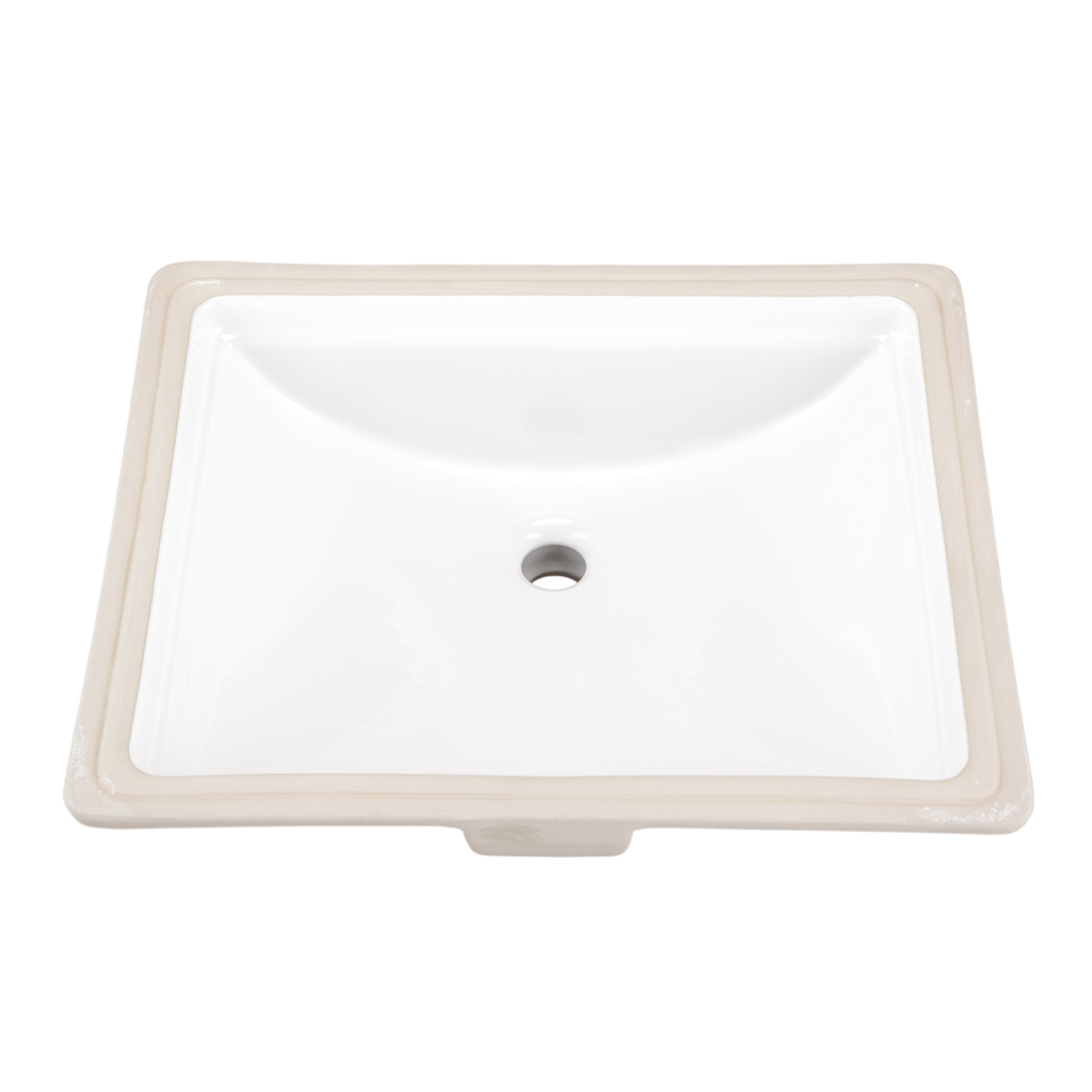 Logan Square Standard Undercounter Lav 20.75"x17.38" White