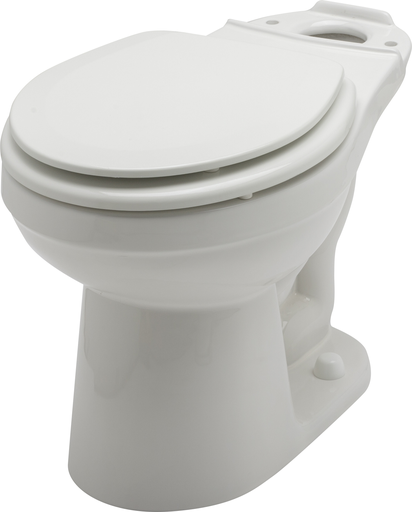 Maxwell 1.28/1.6gpf Round Front Bowl White
