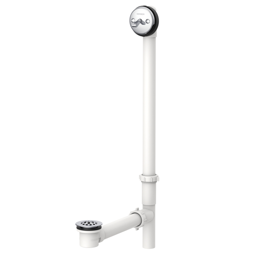 Gerber Classics PVC Trip Lever Drain for Roman Tub Chrome
