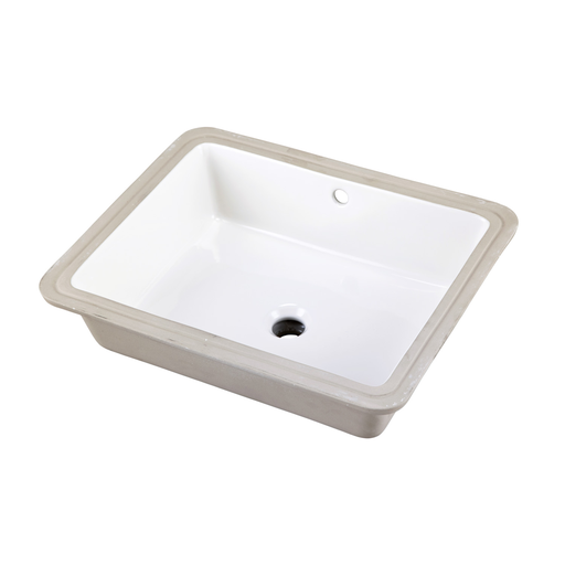 Wicker Park Square Petite Undercounter Lav 19.63"x15.5" White