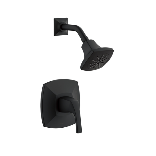 Vaughn 1H Shower Only Trim Kit & Treysta Cartridge 2.0gpm Satin Black