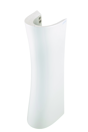 Maxwell Pedestal White