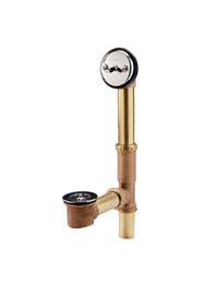Gerber Classics Trip Lever 20 Gauge Drain for Standard Tub Chrome
