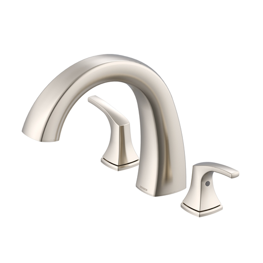 Vaughn 2H Roman Tub Trim Kit w/out Spray Brushed Nickel