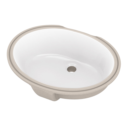 Luxoval Undercounter Lav 19.25"X15.75" White