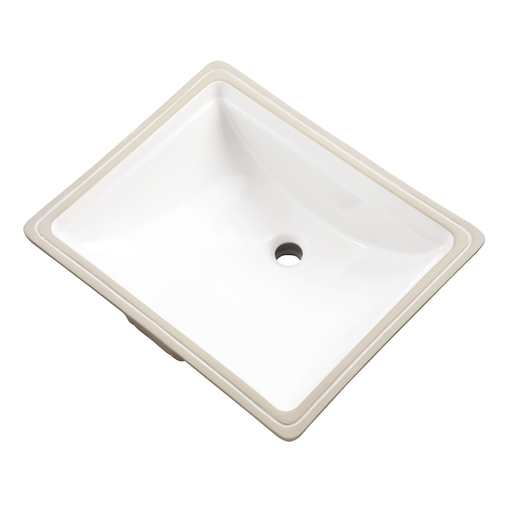 Logan Square Standard Undercounter Lav 20.75"x17.38" White