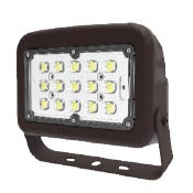 Mayer-DDS-ProLED Select Flood 50W Selectable Color Temp 3000K 4000K or 5000K Yoke Mount 120 277V-1