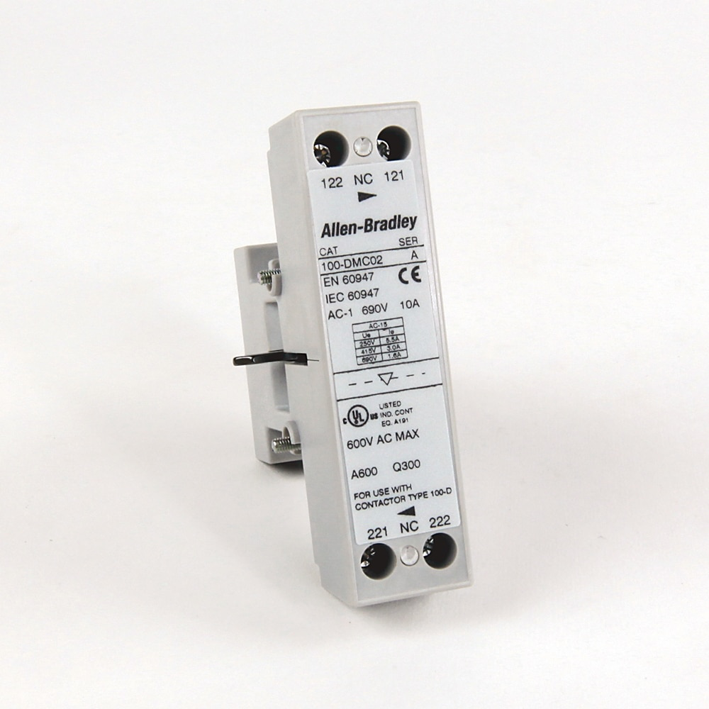 Allen-Bradley 100-DMC02 Contactor Interlock Allen-Bradley 100-DMC02 Contactor Interlock