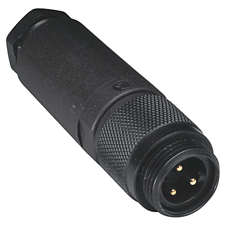 Terminal Chamber, DC Micro (M12), Right-Angle Male, 5-Pin, 6-8mm (0.24-0.32 In)