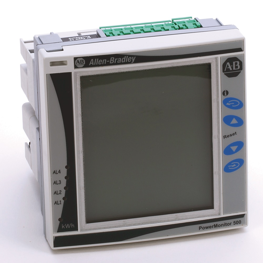 PowerMonitor 500, 240V AC, 2 Dual Relay Outputs, EtherNet/IP Communications