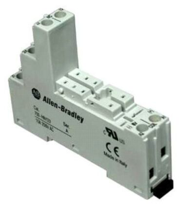 700-H General Purpose Accessories, Mini 8-Pin Screw Terminal Socket, Touch Safe Terminal Construction, Incorporates Coil and Contact Separation (Pkg. Qty. 10), 700-HN123
