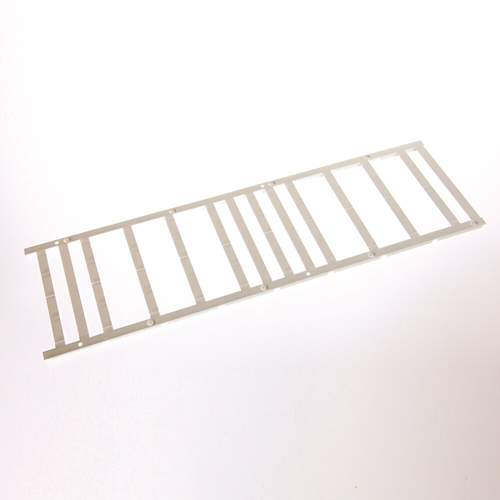 1492 Terminal Block Accessories Snap-In Individual Marker Card, 5 mm x 8 mm, Vertical Text, 1-100, Repeat Sequence Printing