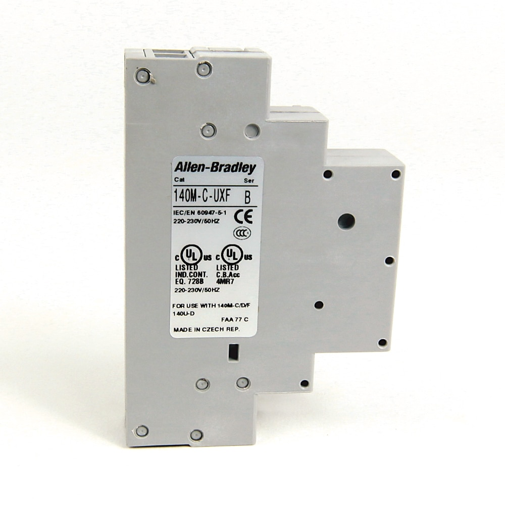 140M Accessories - C, RC, D, and F Frames, Undervoltage Trip, Left Side Mounted, 220-230V 50Hz