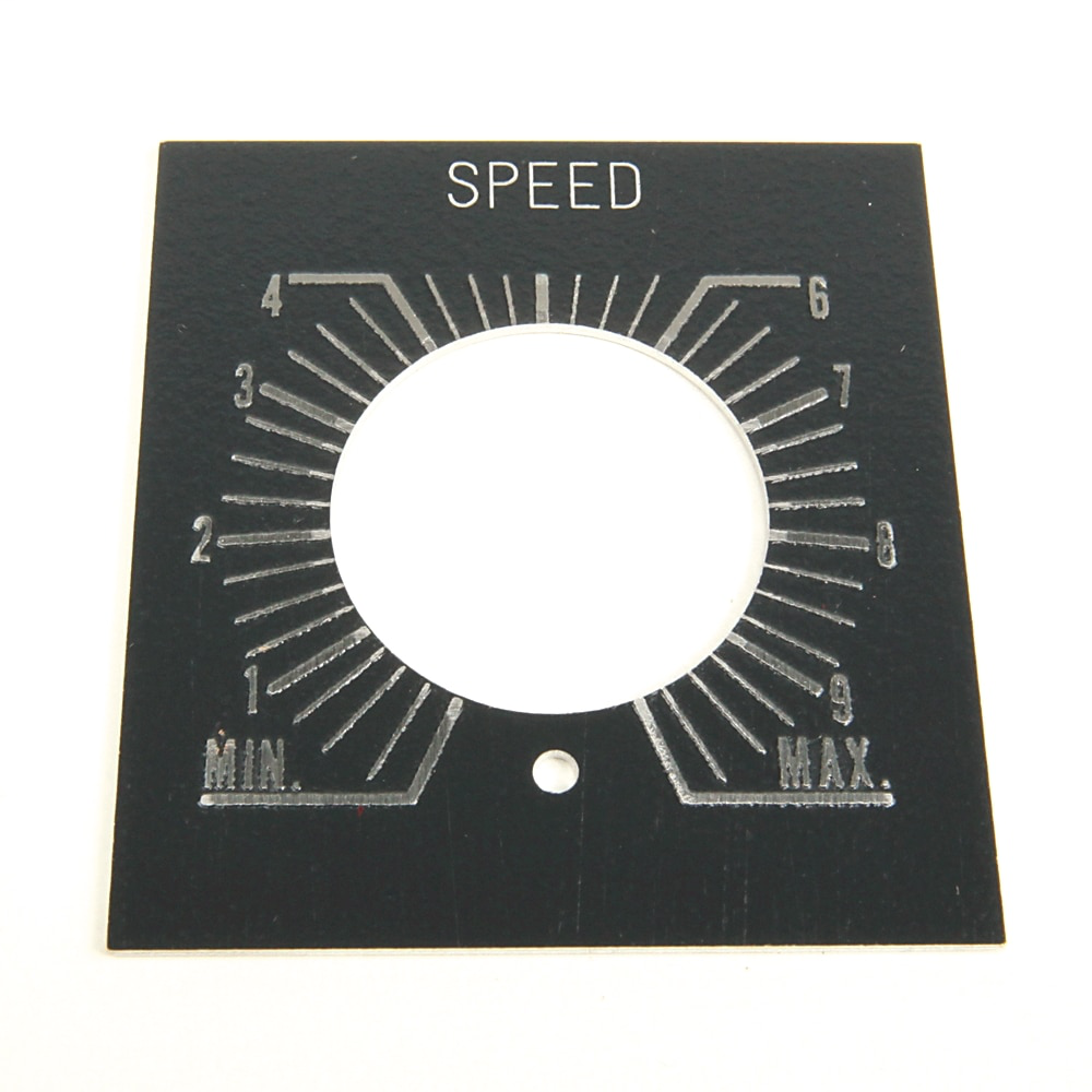 800H PB SPEED Jumbo Legend Plate - 800H-Y108J