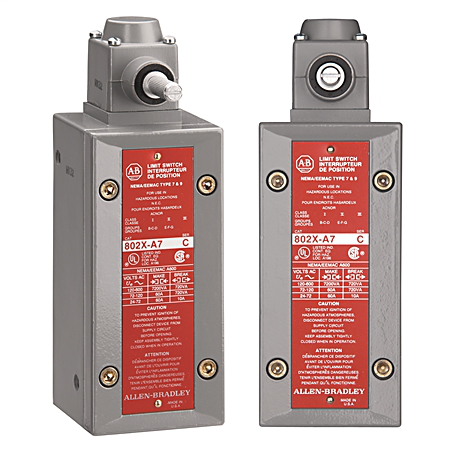 Limit Switch, NEMA Type 4 and 13 Oiltight Construction, Top Push Roller, NEMA Type 4