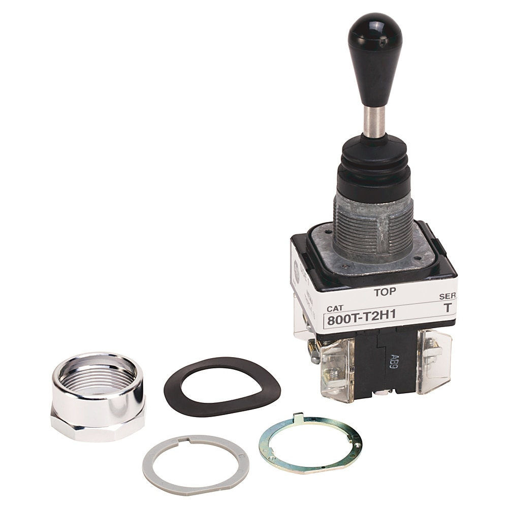 30.5mm Type 4/13 Toggle Switch, Two Way Toggle, Up&Down-Maint., 2 NC & 2 NC
