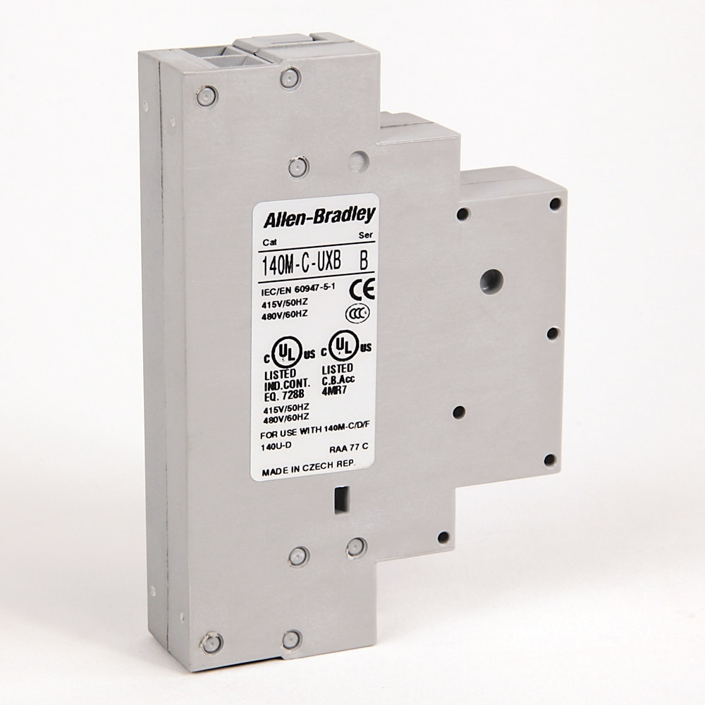 140M Accessories - C, RC, D, and F Frames, Undervoltage Trip, Left Side Mounted, 415V 50Hz, 480V 60Hz