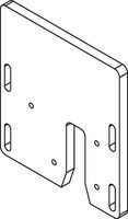 440A Interlock Switch Accessories, Sliding bolt mounting plate for Cat. No. TLS-GD