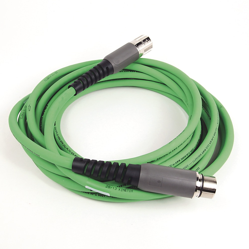 SpeedTEC Cable, Motor Feedback Only, SpeedTec DIN Connector, Extension Receptable (SpeedTec ready), SIN/COS High-Resolution/Resolver Encoder Type, Continuous-Flex, 7 Meters