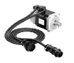 TL-Series Servo Motor, 230V AC, Frame Size 2 = 70 mm (2.75 in.) or NEMA 23, 5000 rpm, Absolute Encoder, Battery-Backed, Multi-Turn, IP65 housing/ Shaft key/No shaft seal, Standard (Metric)