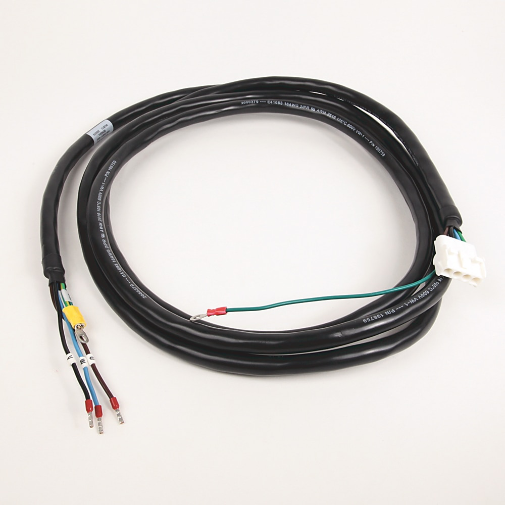 CABLE, NON-FLEX, MTR PWR, CABLE-MTD CONN, 16AWG, 12