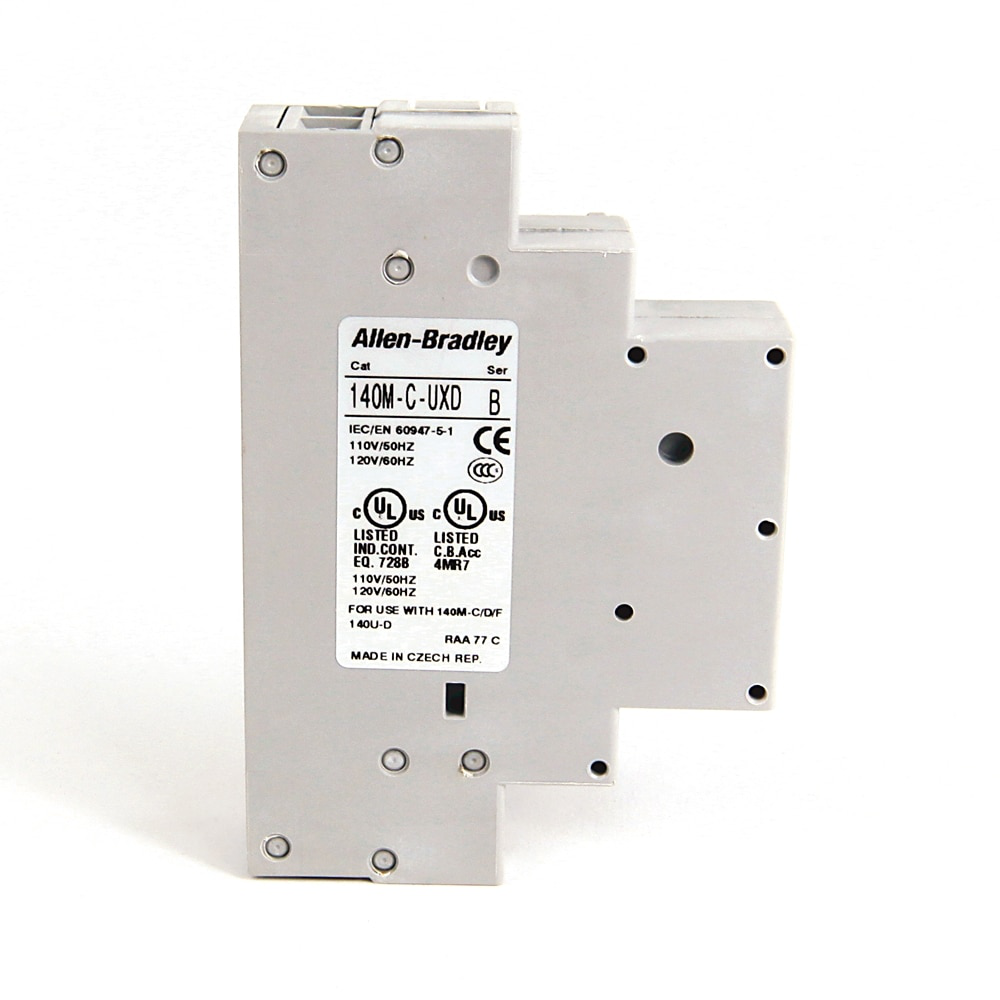 140M Accessories - C, RC, D, and F Frames, Undervoltage Trip, Left Side Mounted, 105V 50Hz, 120V 60Hz