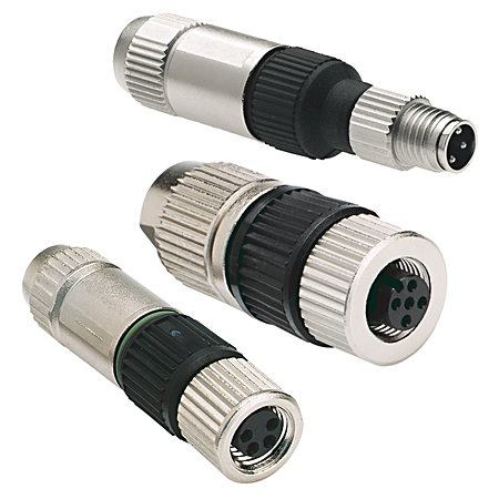 Insulation Displacement Connector, Pico (M8), Straight Male, 3-Pin, 4-5.1mm (0.16-0.20 In)