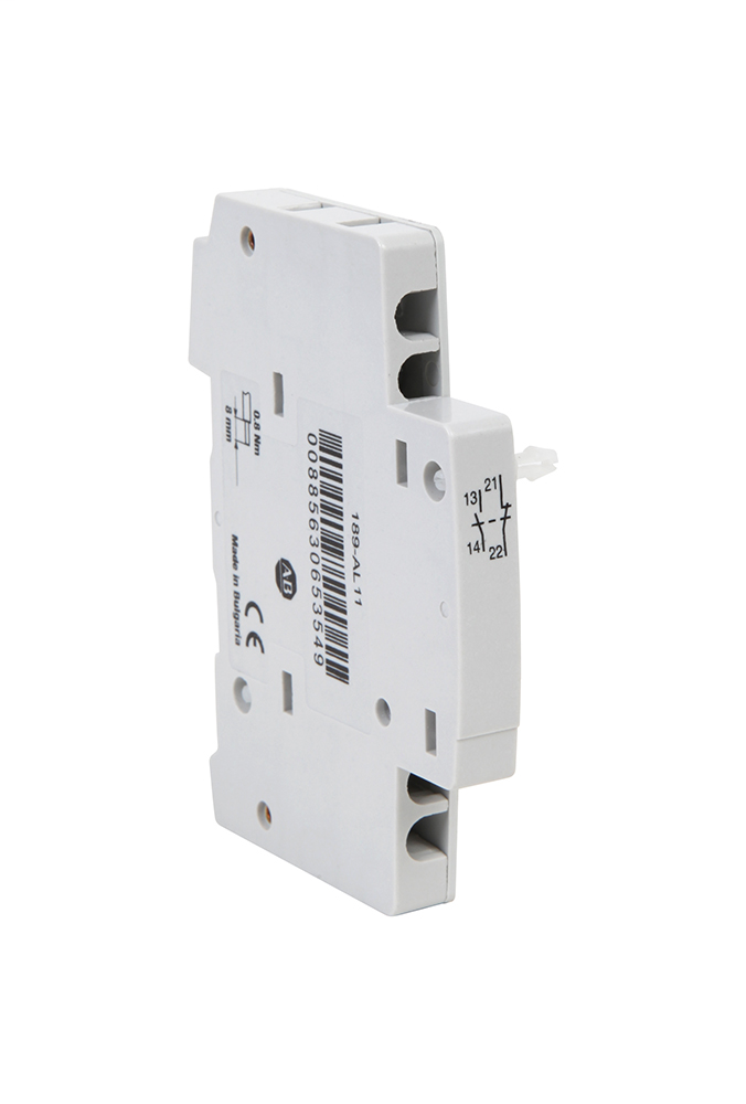 189 Accessories, 1 N.O. / 1 N.C. Auxiliary Contact, 189-AL11 Mount Location: Left