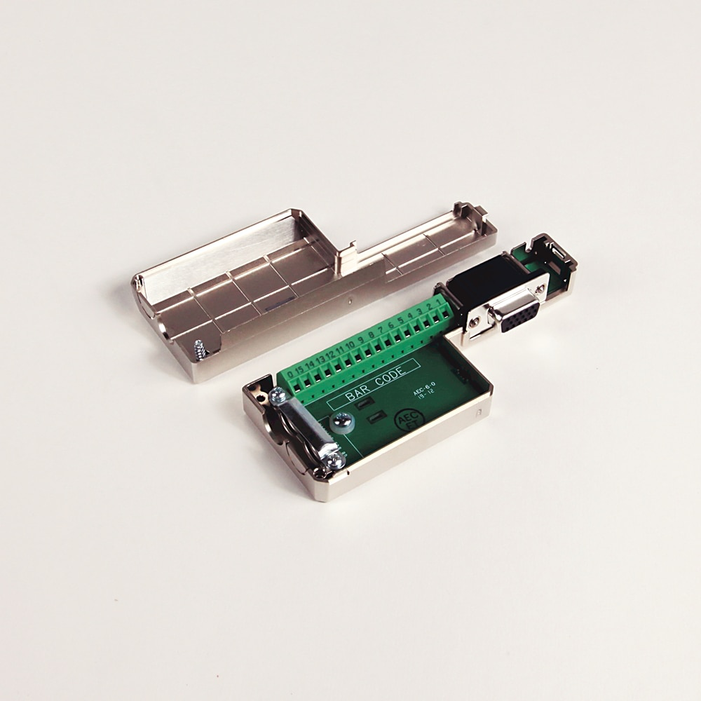 Connector, Aux Feedback, D-Shell/Term Block, 15 Pin F.