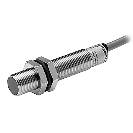 871C, 3-Wire DC Analog Output, Tubular:Nickel Plated BrassRectangular, Standard, 4mm Sensing Distance, Analog, Source (PNP), PVC Cable (3 Cond)