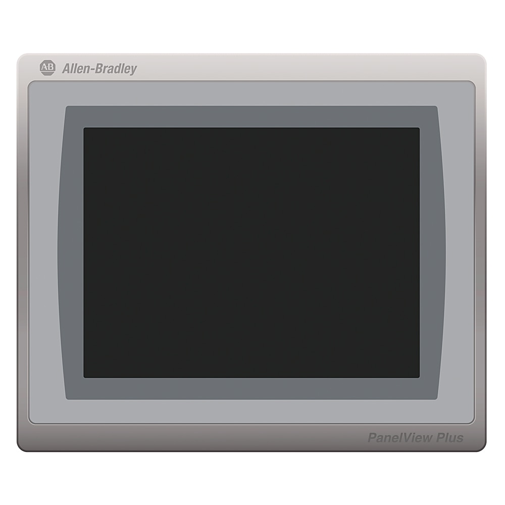 PanelView Plus 7 Standard Terminal, Touch Screen, 10.4 inches, TFT Color, Single Ethernet, 24V DC, Windows CE OS License, Standard Model