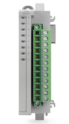 2080 Micro800 System, Micro850 Output Module, Digital, 8 Point, 12/24VDC, Relay, 2A