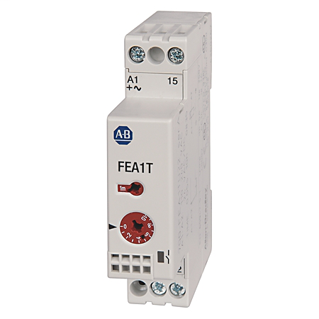 700-FE General Purpose Economy Timing Relay, Fleeting Off-Delay, 0.05 s to 10 hr (6 setting), 1 N.O. (Changeover - SPDT), 24-48V DC / 24-240V 50/60Hz