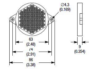 92-90 Reflector