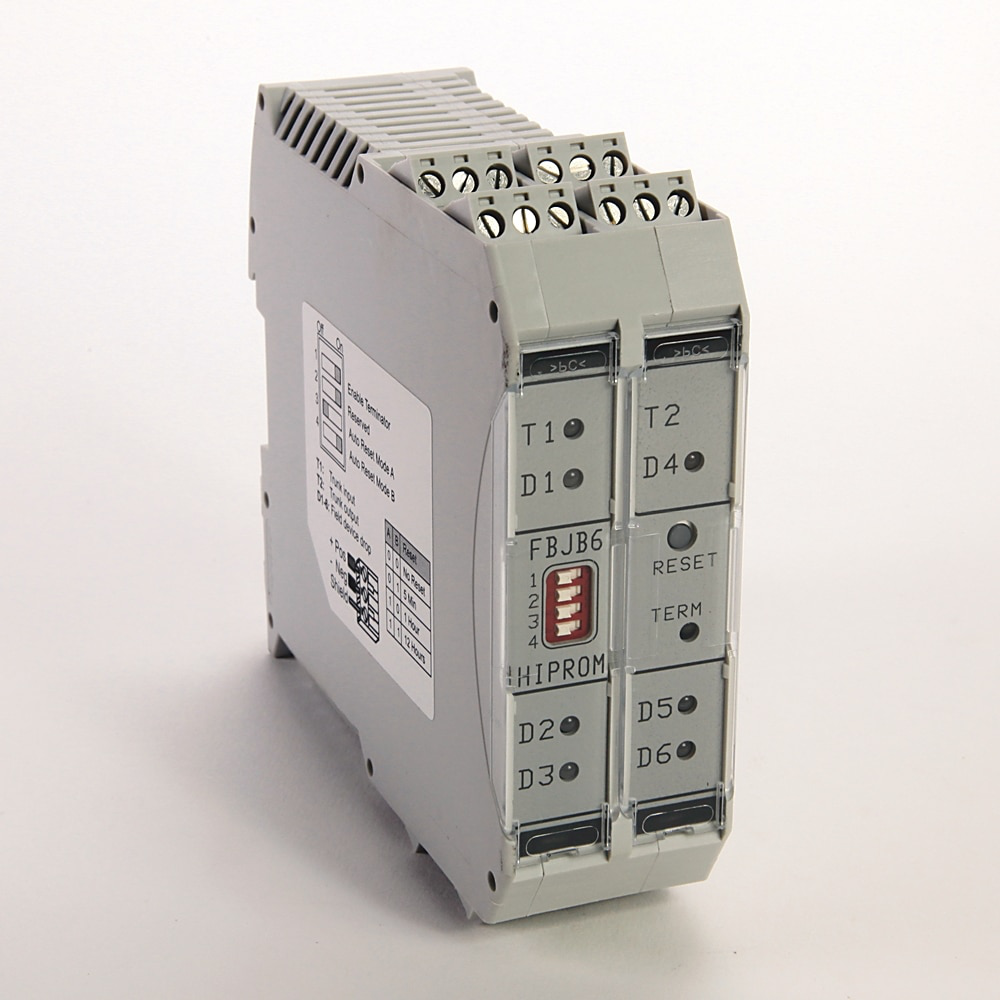 Networks and Communication Products, Intelligent field bus 6 Way Junction Box for Profibus PA or Fieldbus Foundation (H1) networks